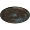 Ekena Millwork Tyrone Ceiling Medallion (Fits Canopies up to 6 3/4"), 16 1/8"OD x 3/4"P, Bronze Blue Patina CM16TYBBS - alternate 4